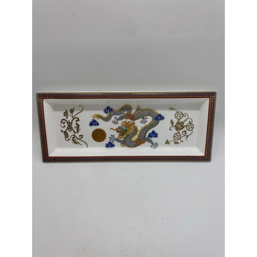 Villeroy & Boch Dragon Rectangular Platter Year of the Dragon‎ Bone Porcelain